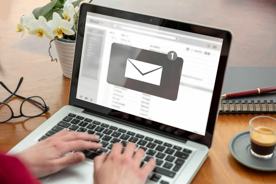 email notification woman hand on the computer lap 2023 11 27 05 04 08 utc scaled e1713540171784